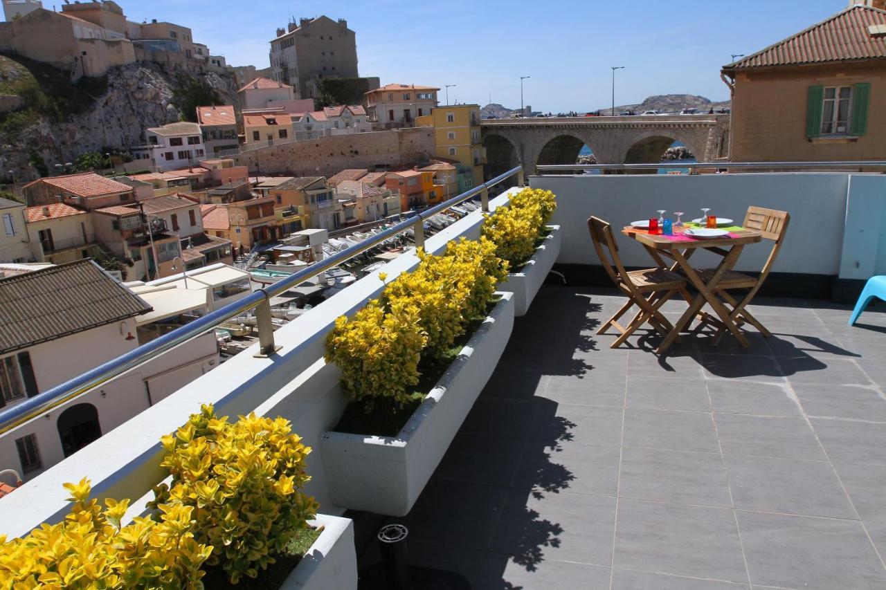 Ferienwohnung La Terrasse Du Pecheur Marseilles Exterior foto