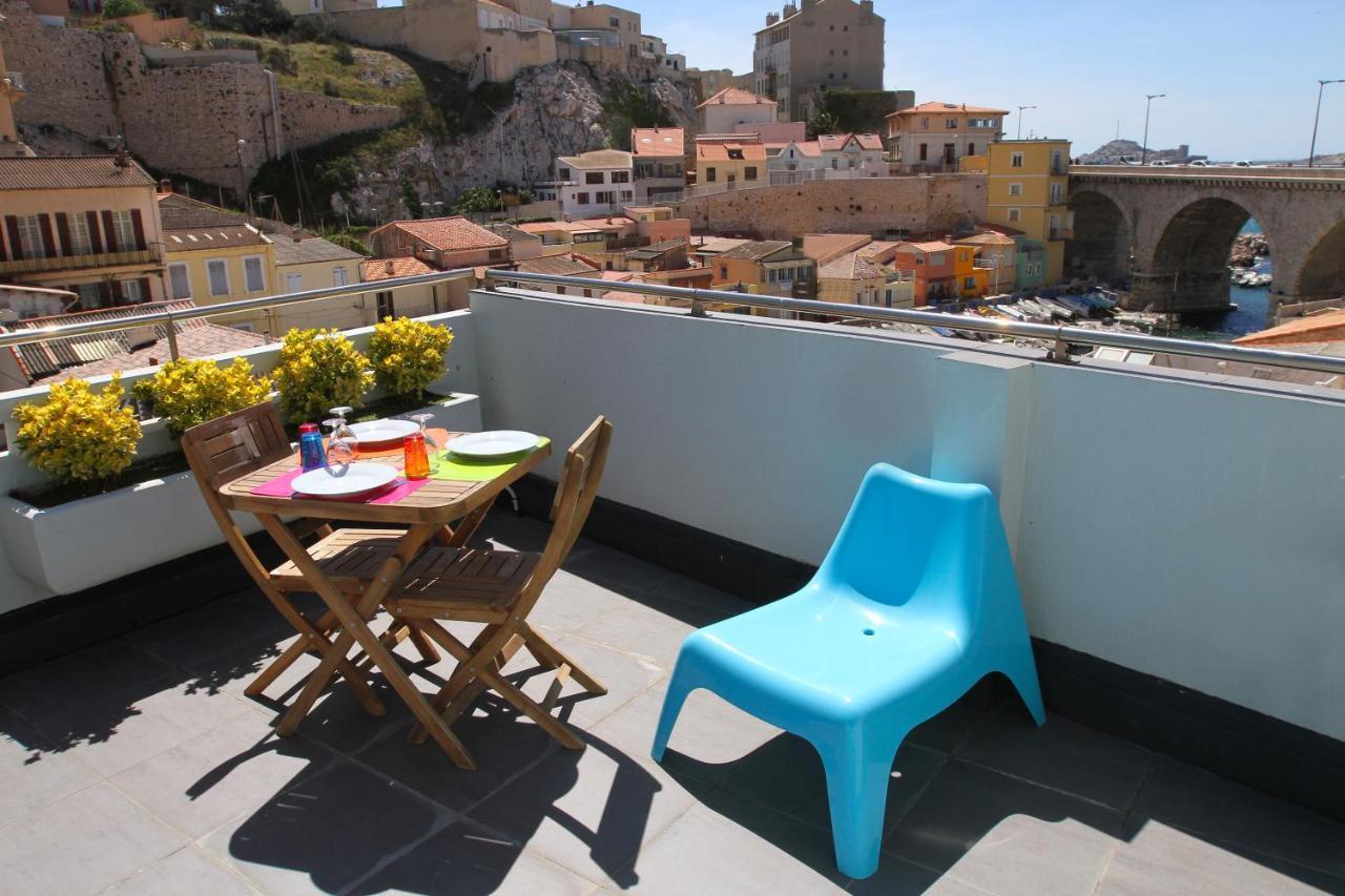 Ferienwohnung La Terrasse Du Pecheur Marseilles Exterior foto